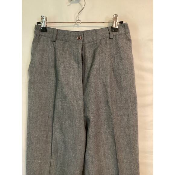 1010 Talbot Petites Womens Wool Dress Pants Gray Size 4P - Picture 3 of 4